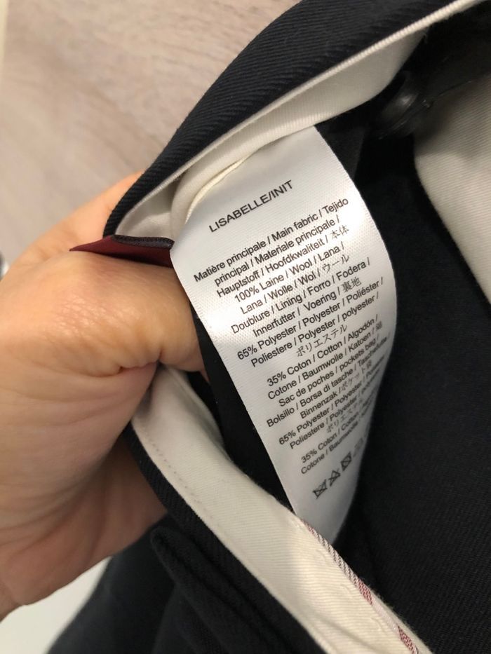 Pantalon en laine Comptoir des cotonniers - photo numéro 3