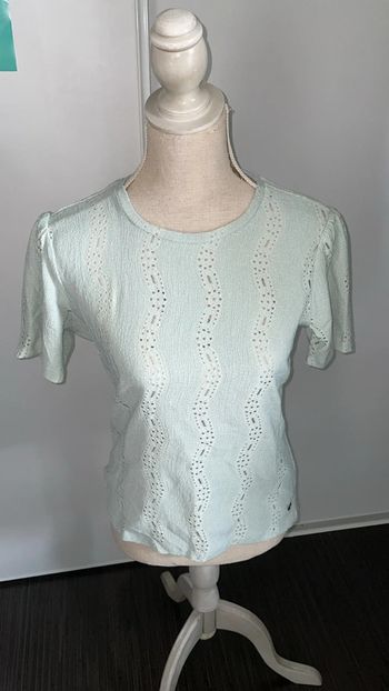 Blouse vert d’eau Cotton Club TS