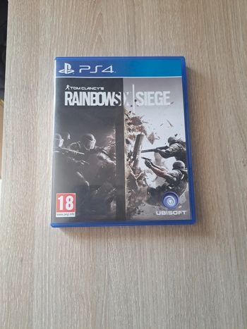 Jeu ps4 rainbows x siege