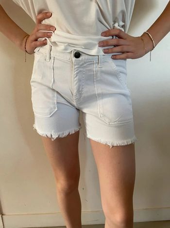 Short blanc Acquaverde femme 34
