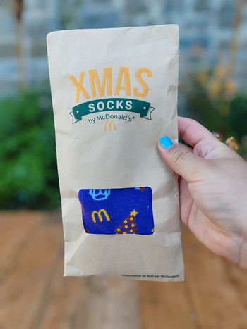 Chaussettes de Noël McDonald