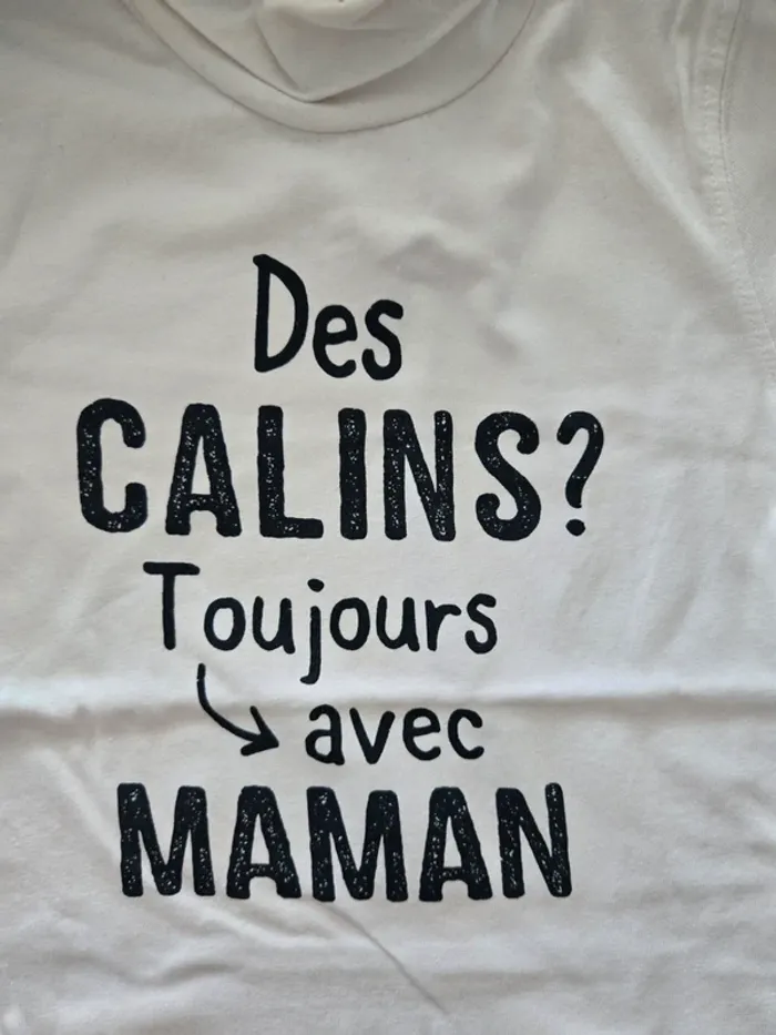 Sous pull gémo 4ans câlins avec maman - photo numéro 3