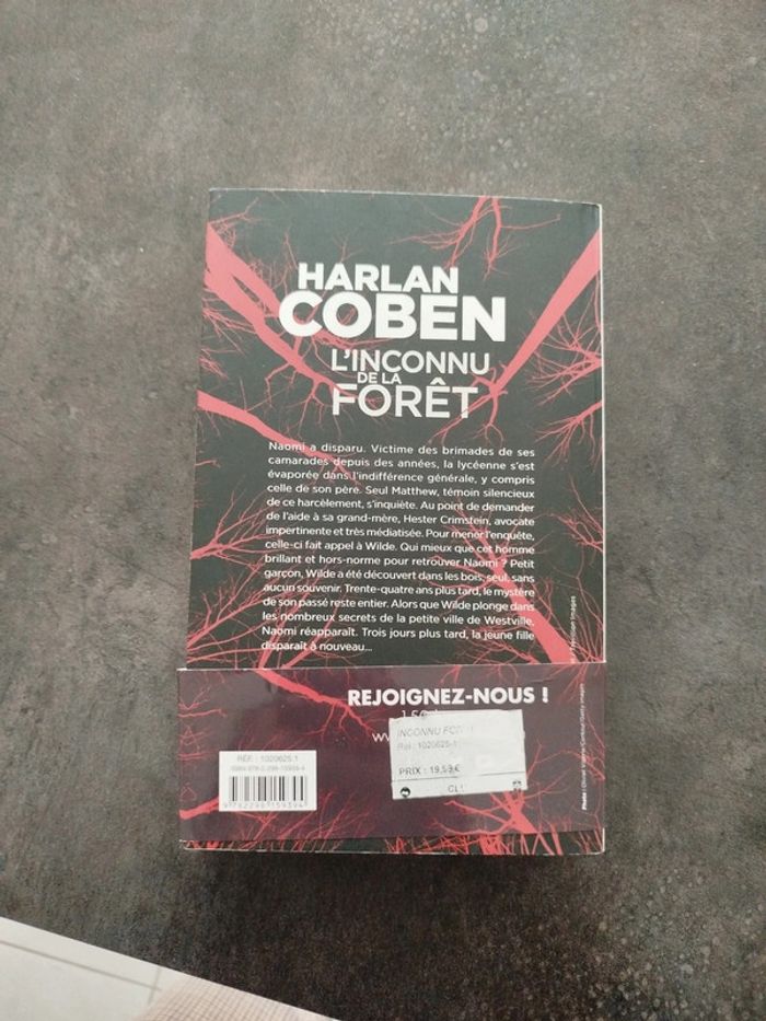 L'inconnu d ela forêt Harlan Coben - photo numéro 2