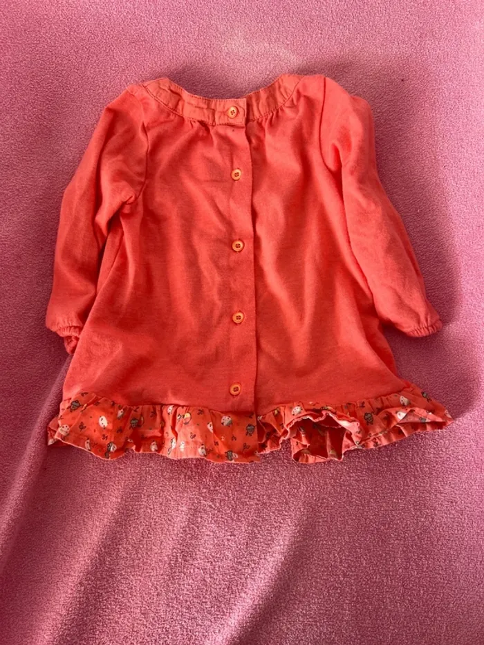 Lot de 2 blouses taille 6 mois - photo numéro 4
