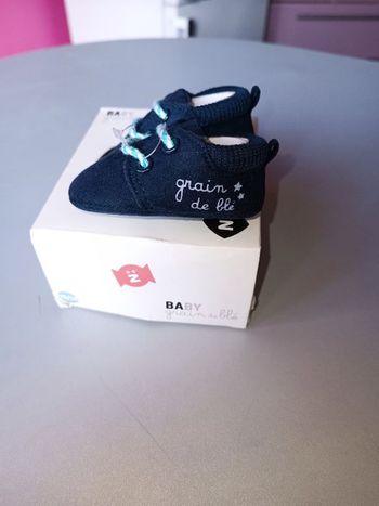 Chaussons bébé marque Z, pointure 13/14, neufs