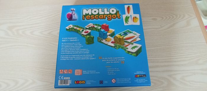 jeu mollo l'escargot gigamic - photo numéro 2