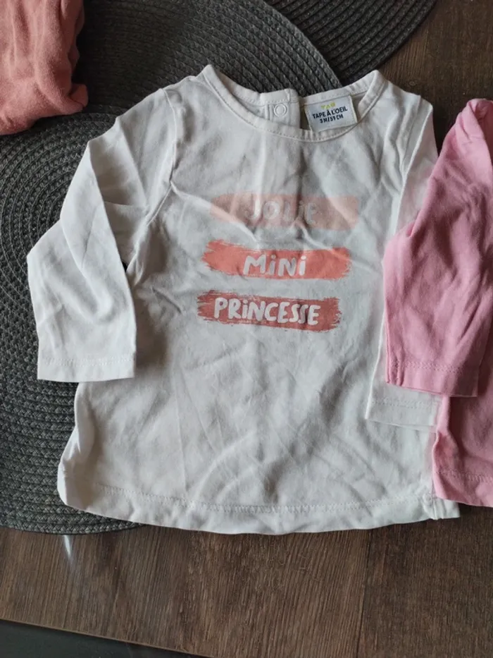 Lot de 3 Tshirt manches longues - photo numéro 2