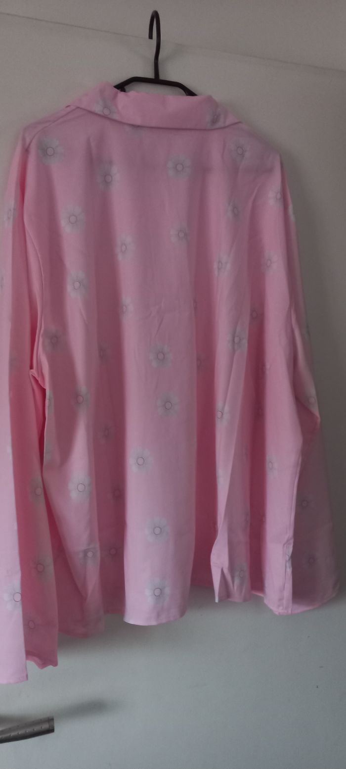Blouse rose manches longues - photo numéro 7