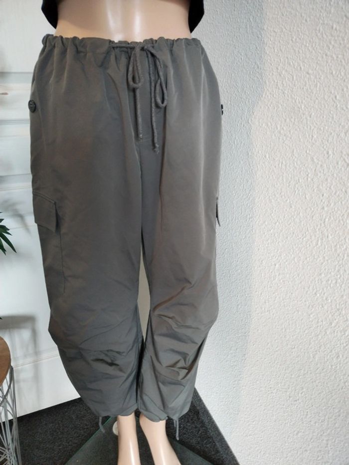 Pantalon cargo gris Shein taille M neuf - photo numéro 2