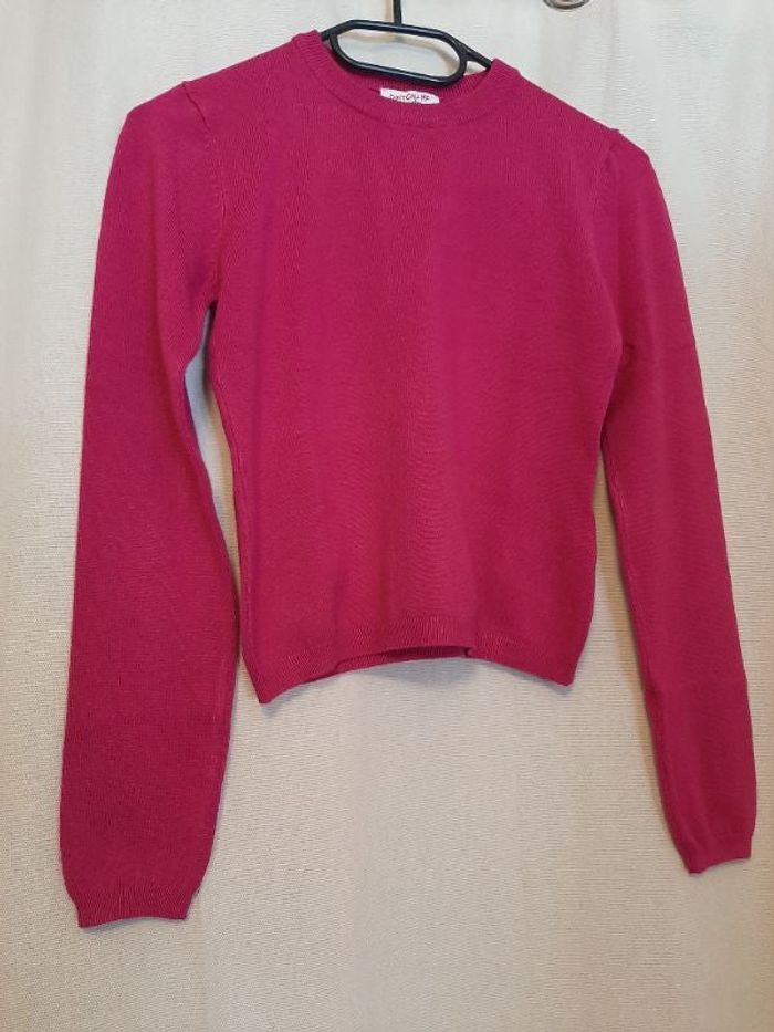 Pull fin rose jennyfer