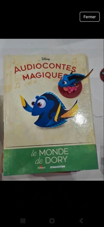 Numero 47 collection audiocontes Magiques Altaya édition disney