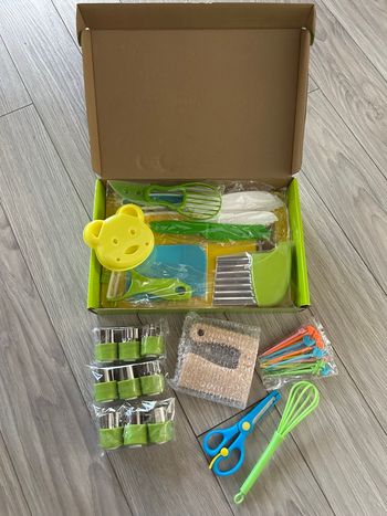 👩‍🍳 Kit de cuisine enfant – 48 pièces – Montessori & ludique ! 🍴