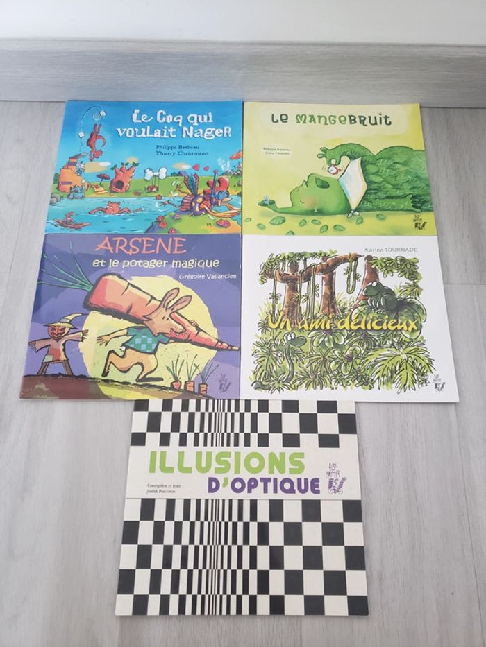 Lot de 5 livres primaire