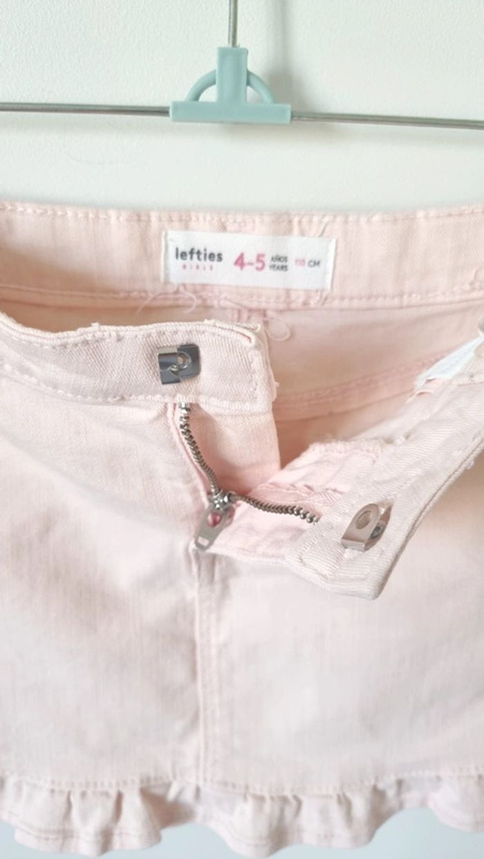 Jupe rose taille 4-5ans lefties neuve - photo numéro 5