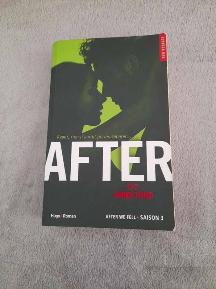 Livre after tome 3 anna todd