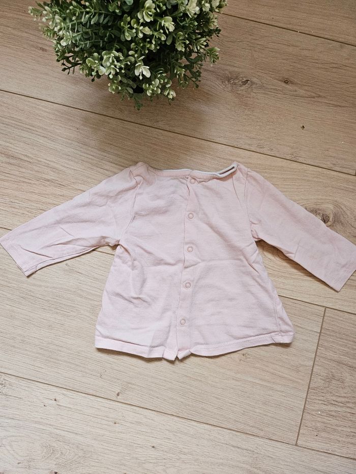 Tee shirt rose Obaibi 6 mois 🌸 - photo numéro 3