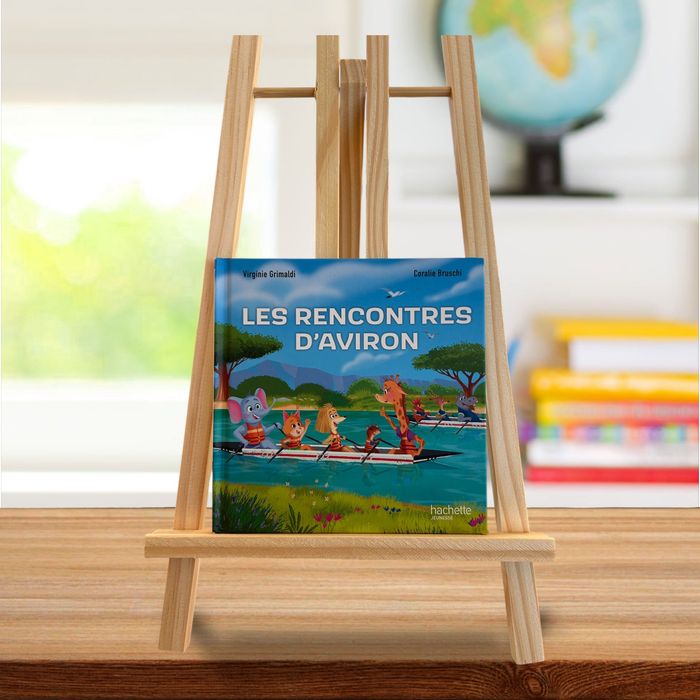 Livre "Les rencontres d'aviron" de Virginie Grimaldi et Coralie Bruschi - photo numéro 2