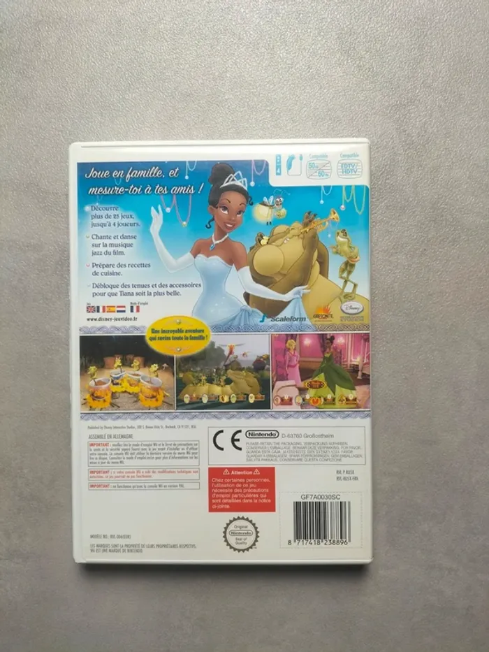 Jeu Wii – La Princesse et la Grenouille - photo numéro 2