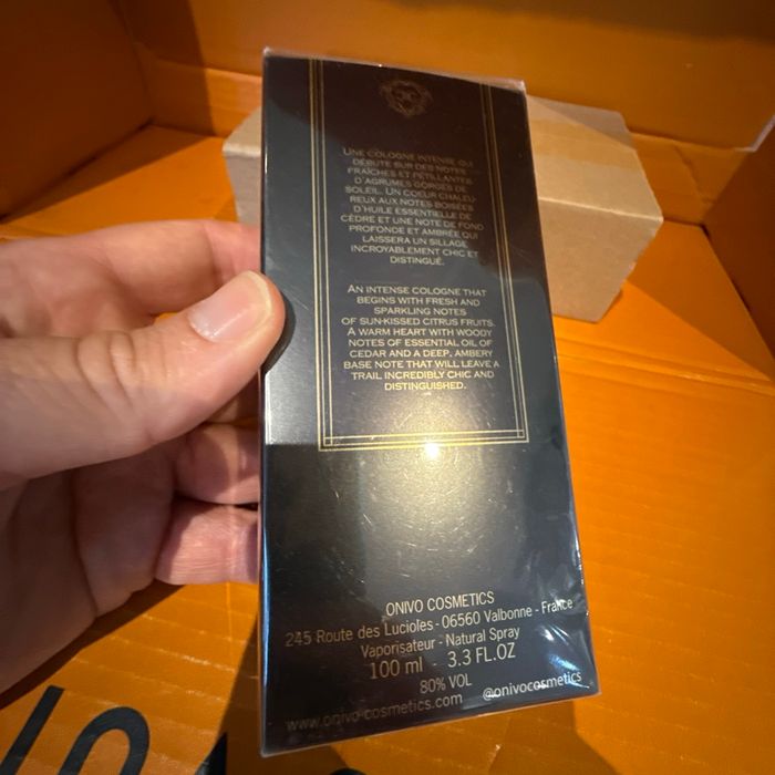 Comptoir Cologne ambre noir pour homme 100ml - photo numéro 2