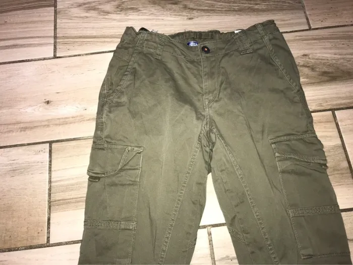 Pantalon jack & Jones 14 ans vert kaki - photo numéro 3