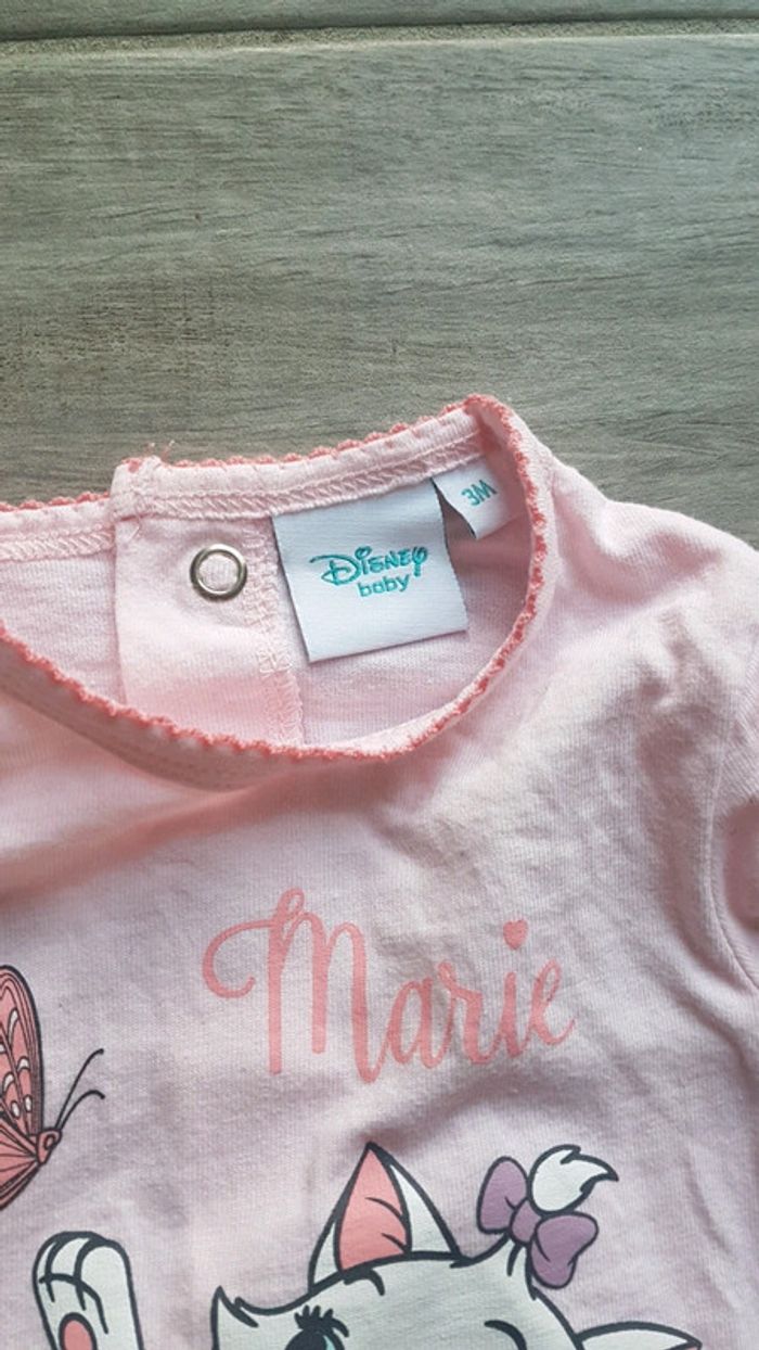 Pyjama léger Disney Marie Aristochats 3 M - photo numéro 3