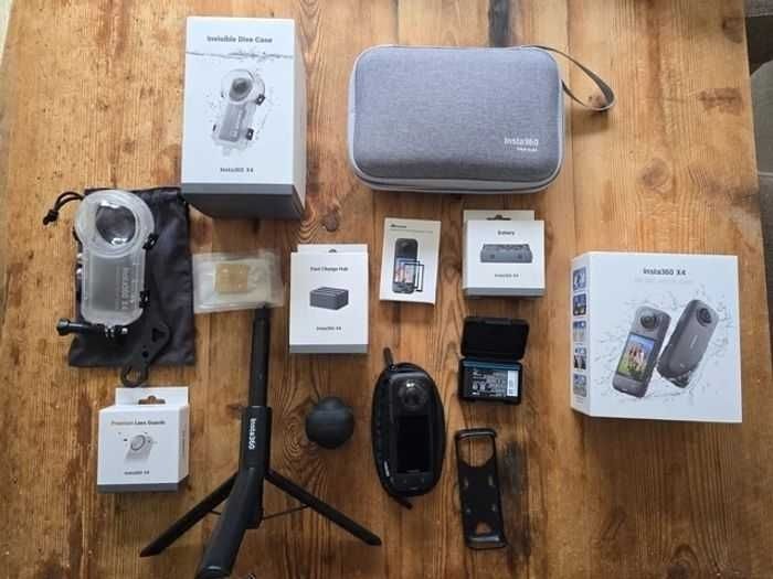Insta360 X4 8K avec boîtier de plongée
