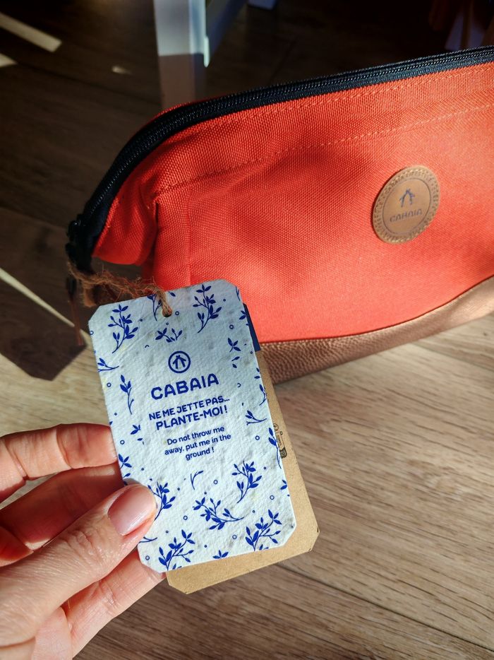 Sac cabaia small et trousse de toilette bogota - photo numéro 7