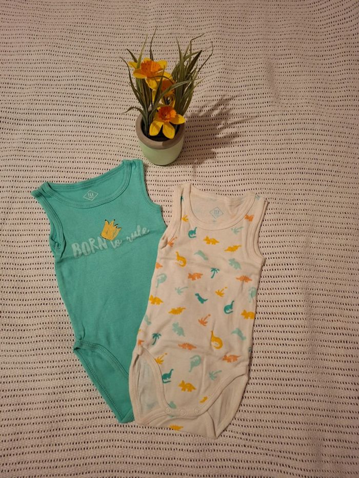 Bodies Manches Courtes 9Mois