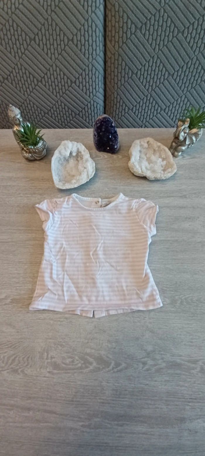 T-shirt rayé 12 mois