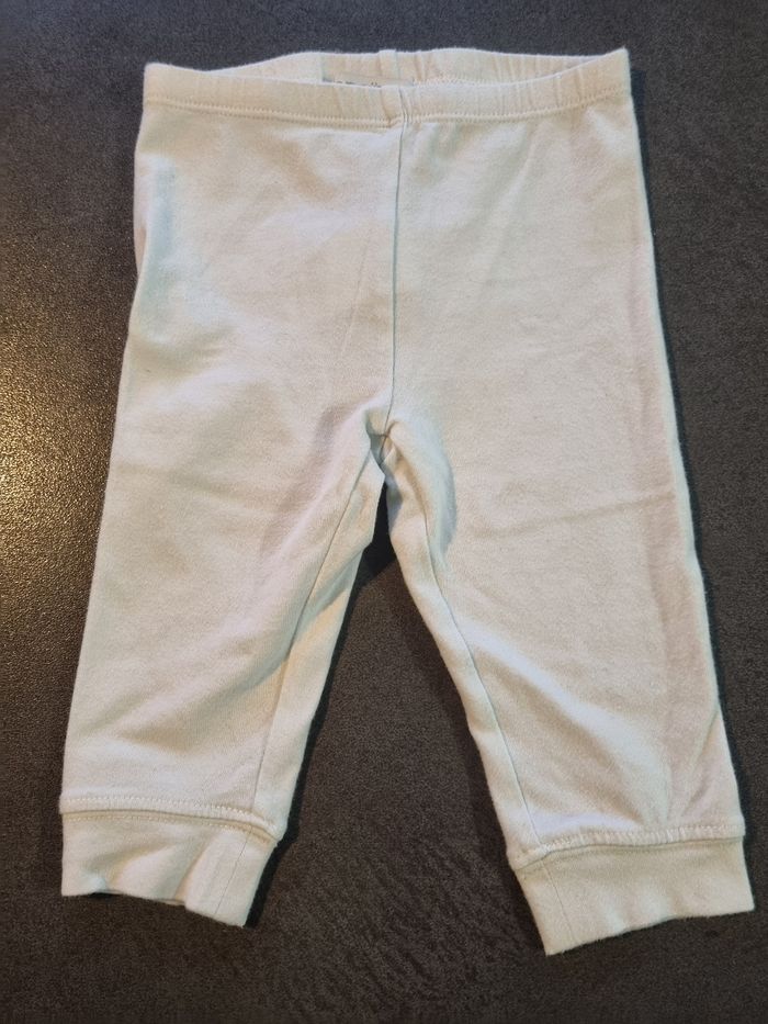 Legging blanc obaïbi 9 mois