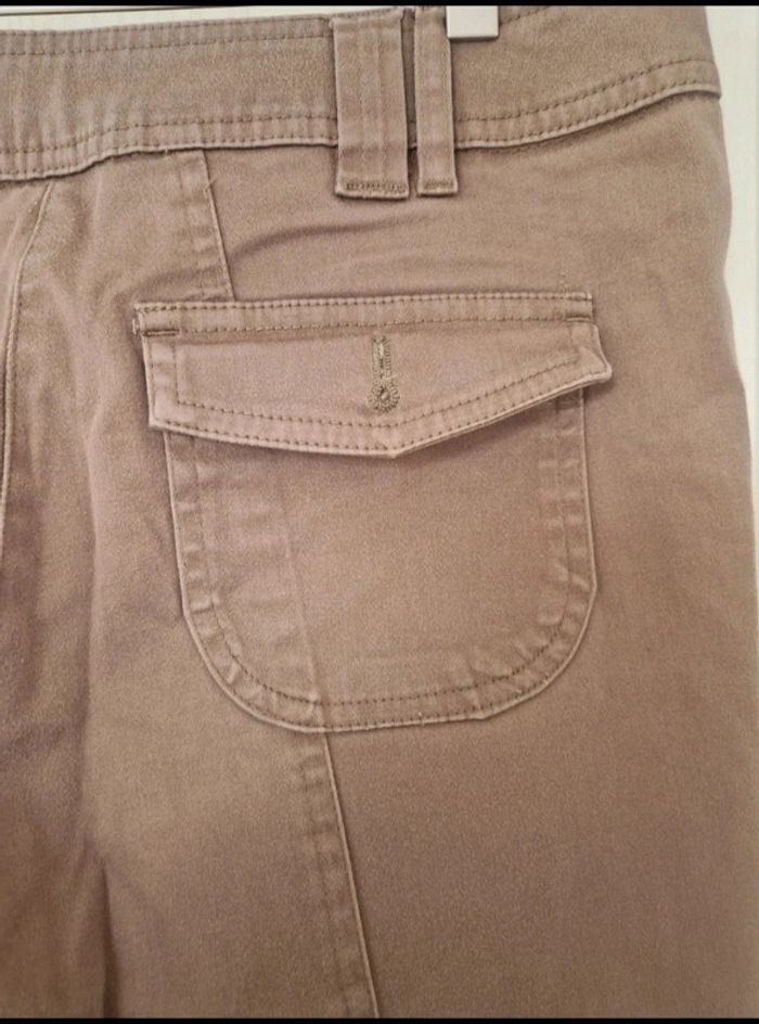 Pantacourt et bermuda 2 en 1 marron femme la redoute taille M/38 - photo numéro 6