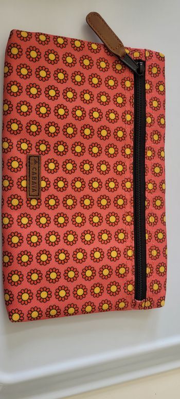 Pochette cabaia flower ancien modèle 