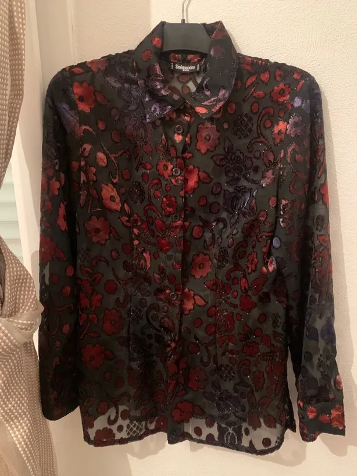 chemise transparente
