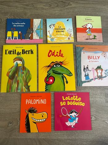 Lot de livres École des loisirs
