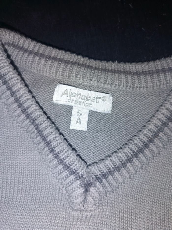 Débardeur alphabet 5 ans - photo numéro 3