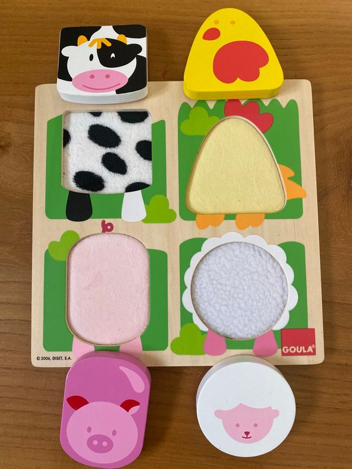 Puzzle d’encastrement forme et sensoriel - photo numéro 5