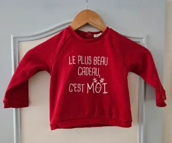 Sweat Vertbaudet, taille 24 mois