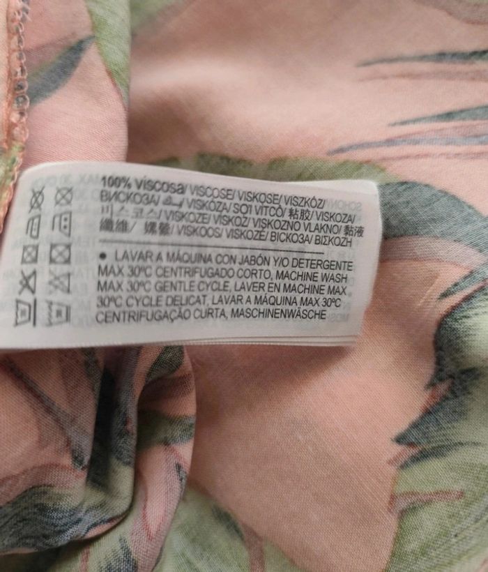 Combishort imprimée feuilles T S Women'secret - photo numéro 9