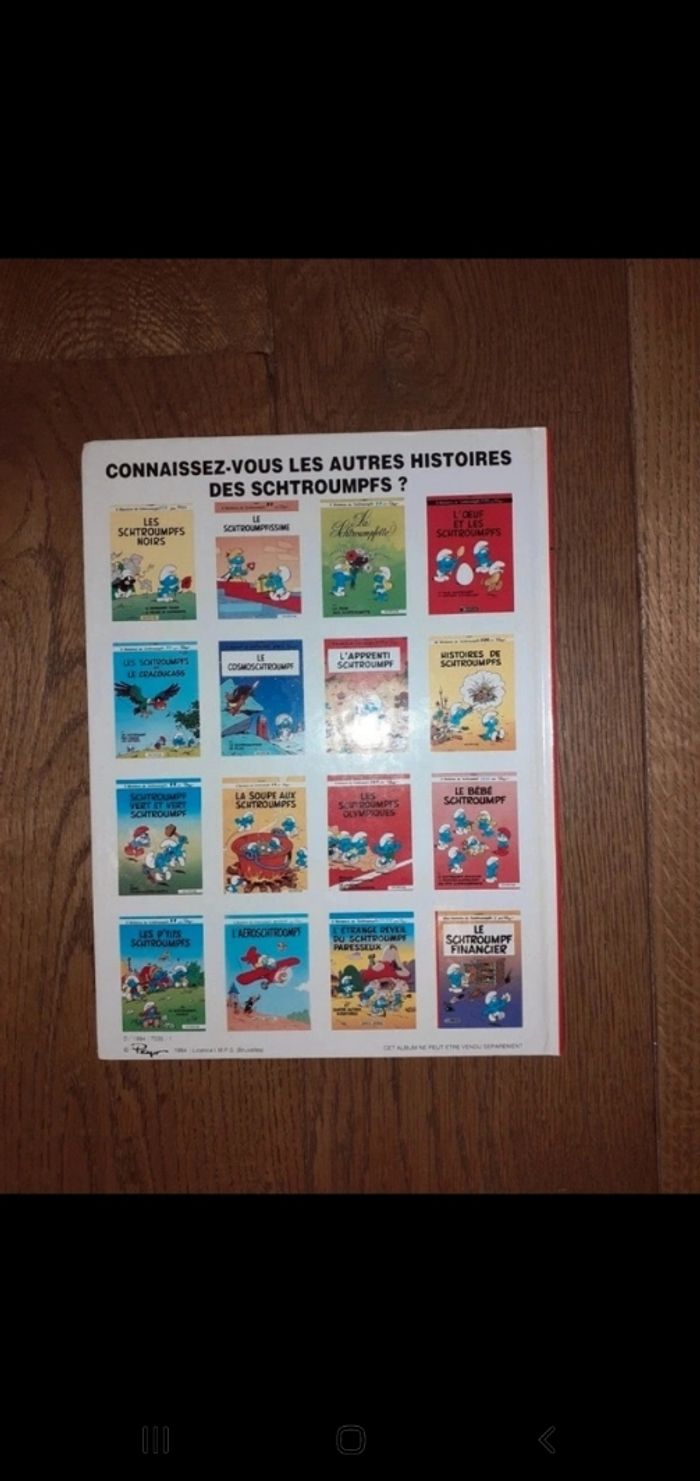 BD 44 histoires de Schtroumpfs schtroumpferies tome 1 - photo numéro 3