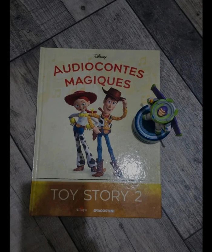 Audioconte54 lumineux magique collection altaya livre et figurine audio conte audio compte
