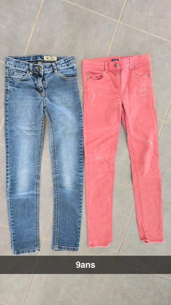 Lot de 2 jeans skinny