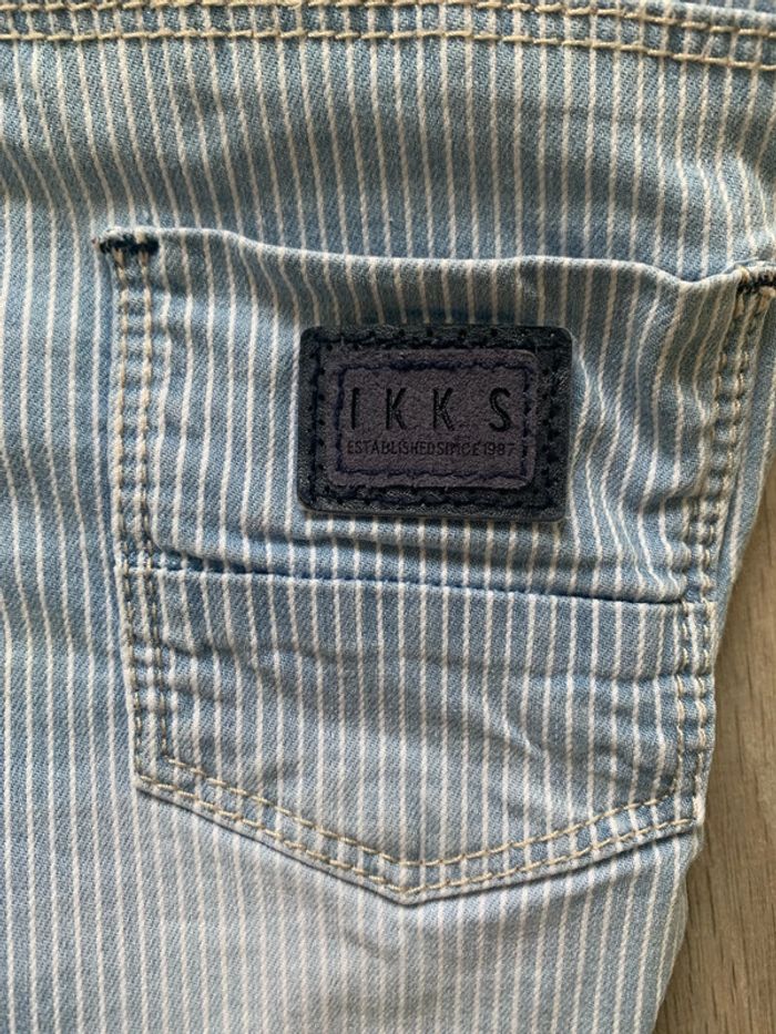 Salopette courte IKKS-18 mois en très bon état - photo numéro 4