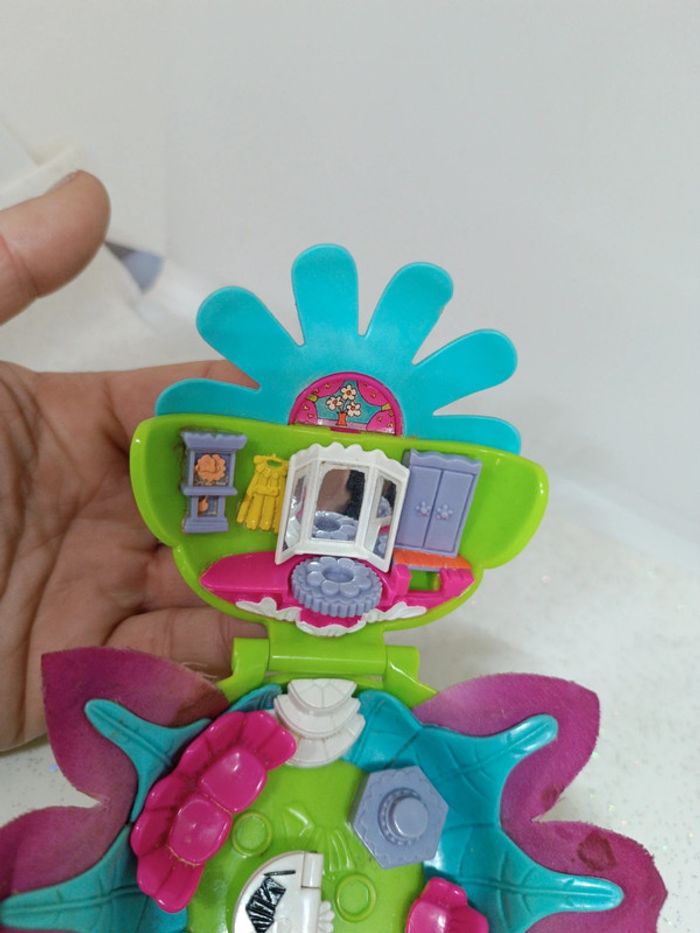 Polly pocket bluebird fleur totally flower boutique boutik dressmaker vintage doll poupée micro mini - photo numéro 7