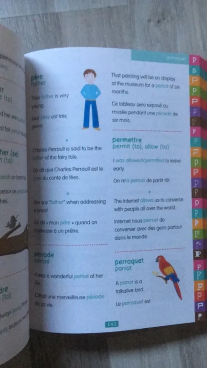 Mon premier dictionnaire Français - Anglais - photo numéro 4