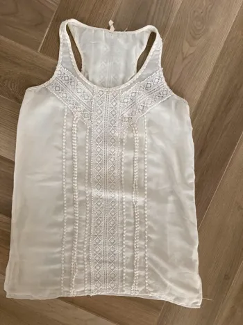 Haut débardeur blanc