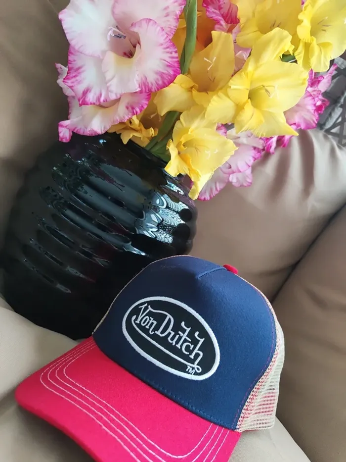 Casquette Trucker Von Dutch marine