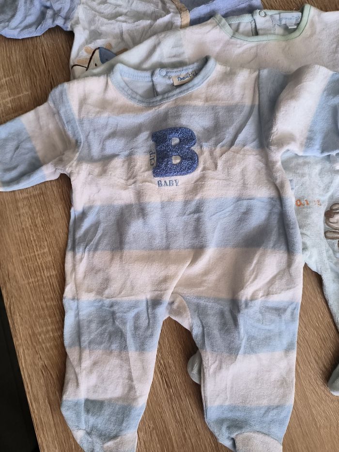 Lot pyjamas velours - photo numéro 3