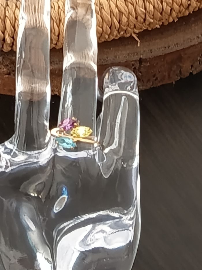 Bague plaqué or. - photo numéro 10