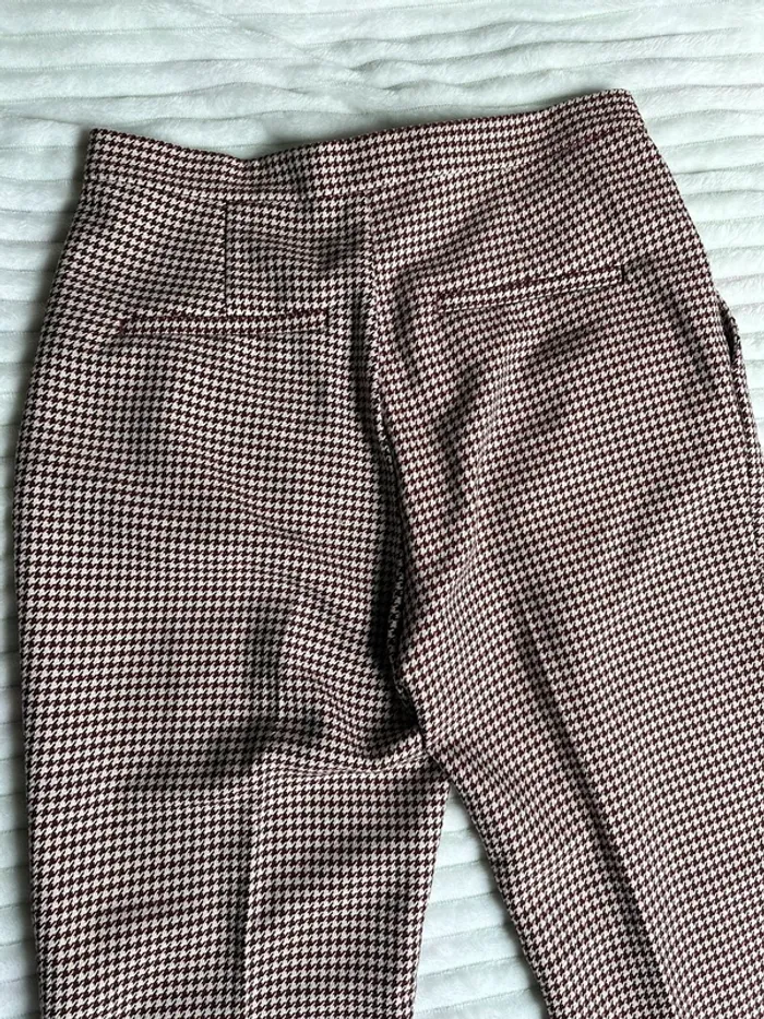 Pantalon droit à carreaux h&m - photo numéro 5