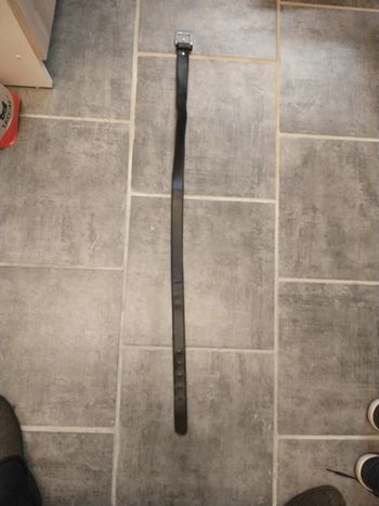 Ceinture noire longueur 90 cm